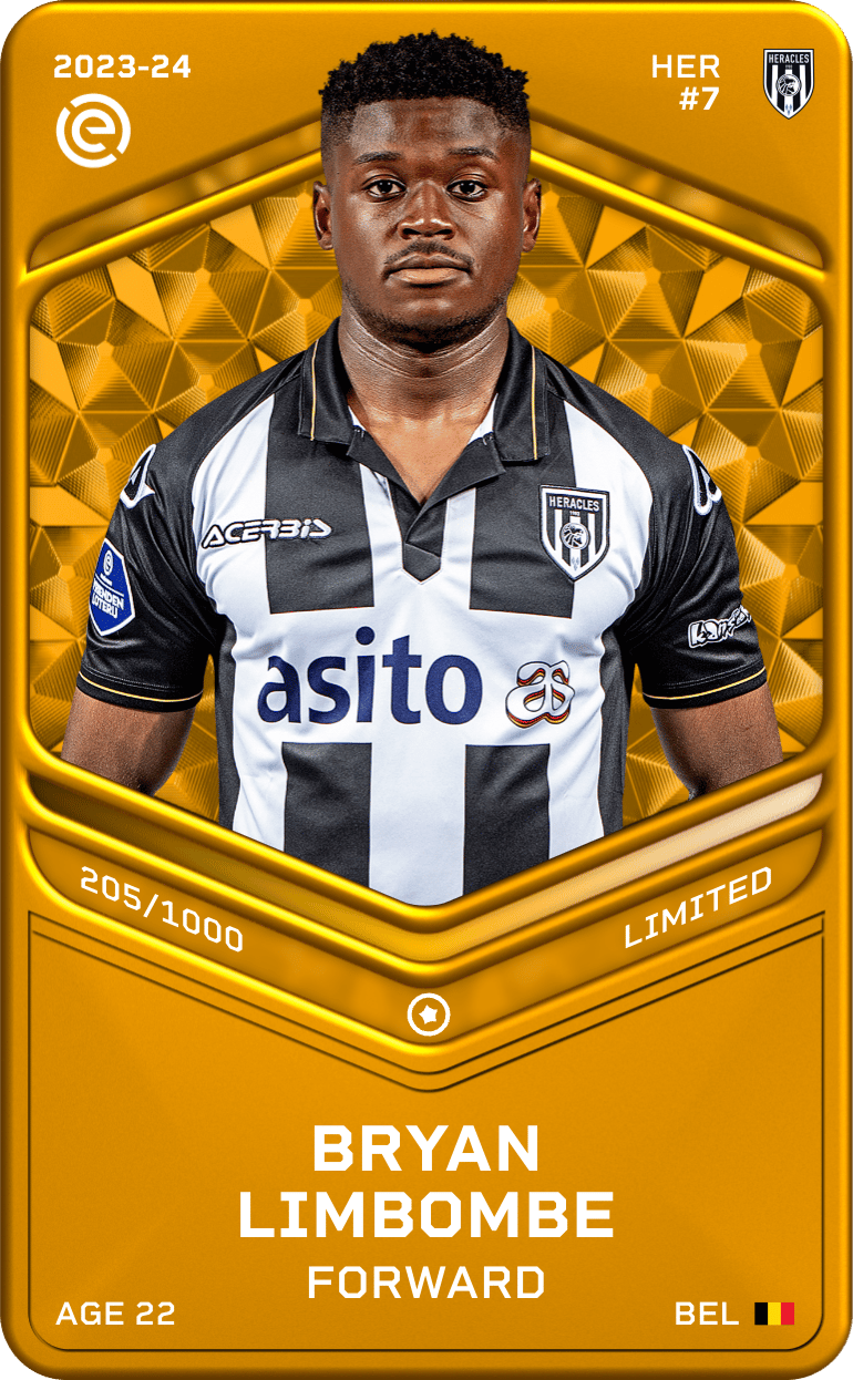 Bryan Limbombe 2023-24 • Limited 205/1000