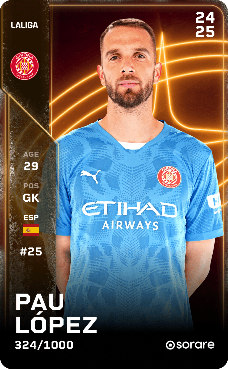 Pau López 2024-25 • Limited 324/1000