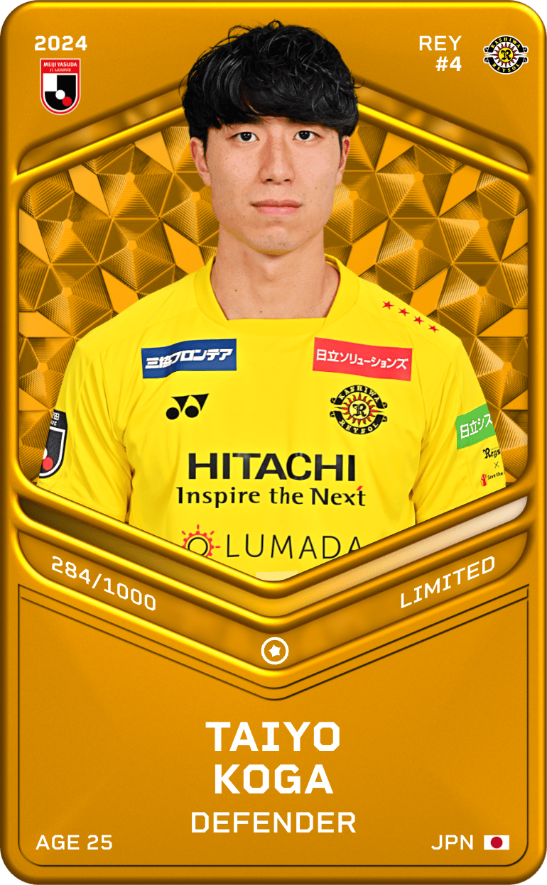Taiyo Koga 2024-25 • Limited 284/1000
