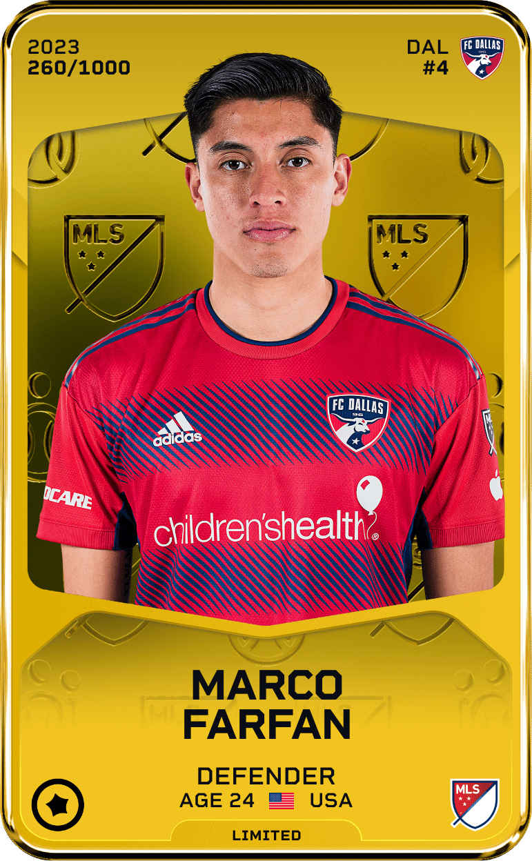 Marco Farfan 2023-24 • Limited 260/1000