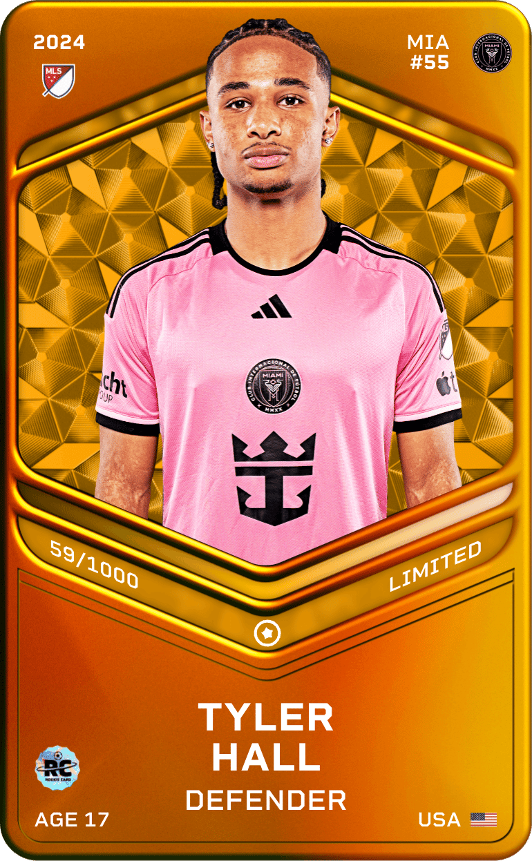 Tyler Hall 2024-25 • Limited 59/1000