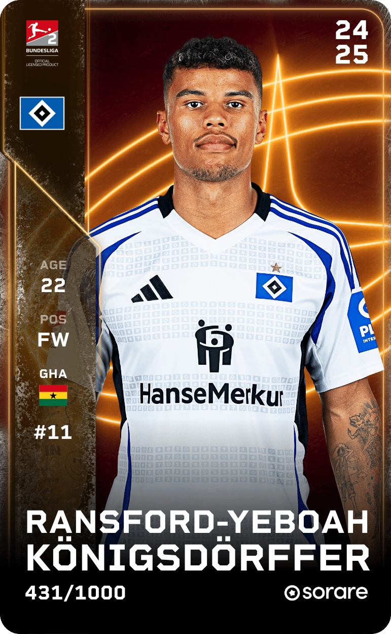 Ransford-Yeboah Königsdörffer 2024-25 • Limited 431/1000