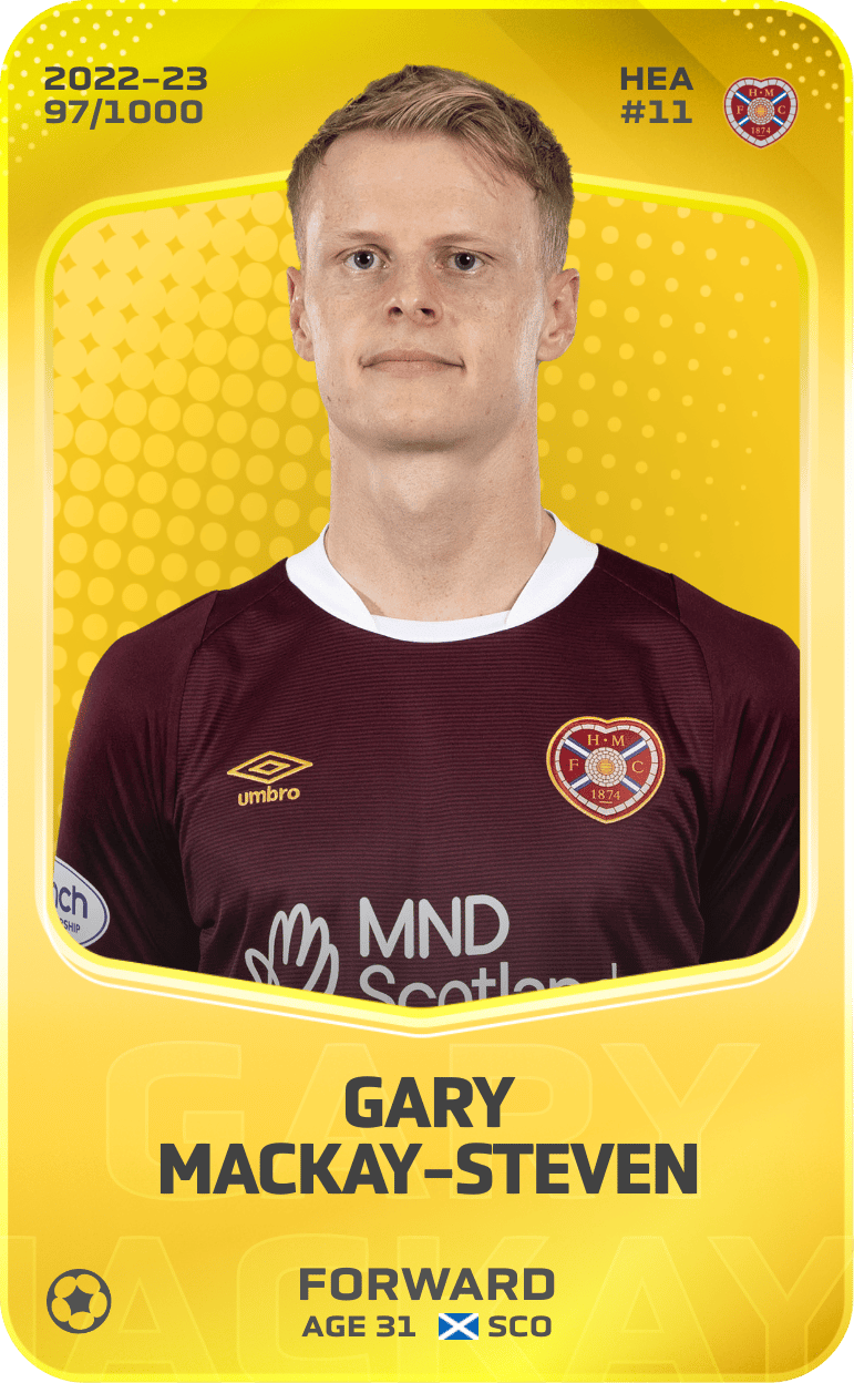 Gary Mackay-Steven 2022-23 • Limited 97/1000