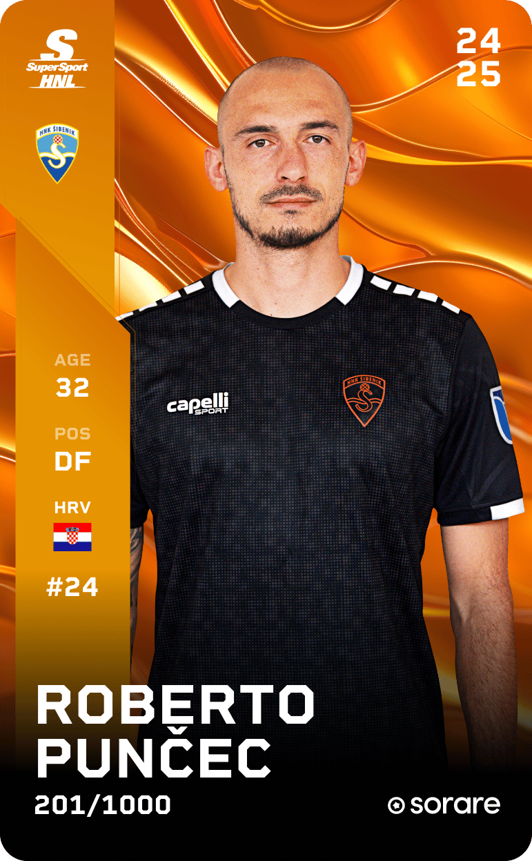 Roberto Punčec 2024-25 • Limited 201/1000