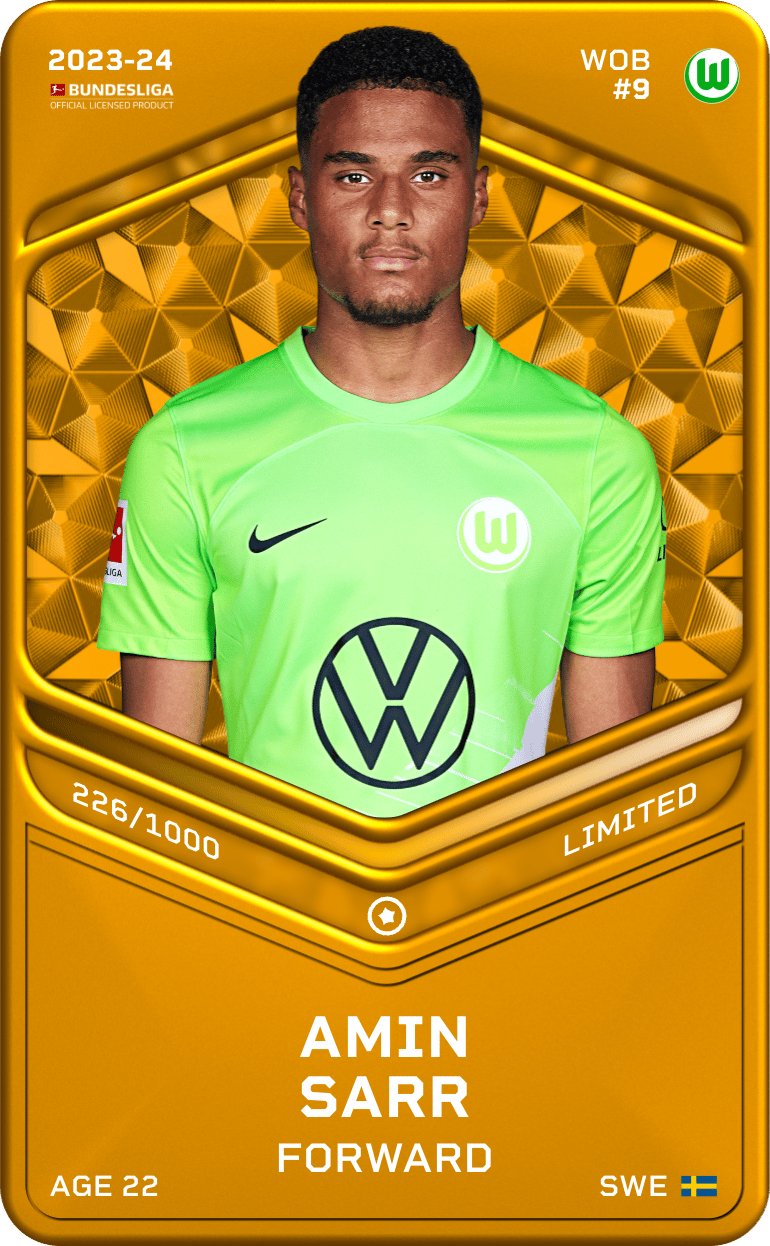 Amin Sarr 2023-24 • Limited 226/1000