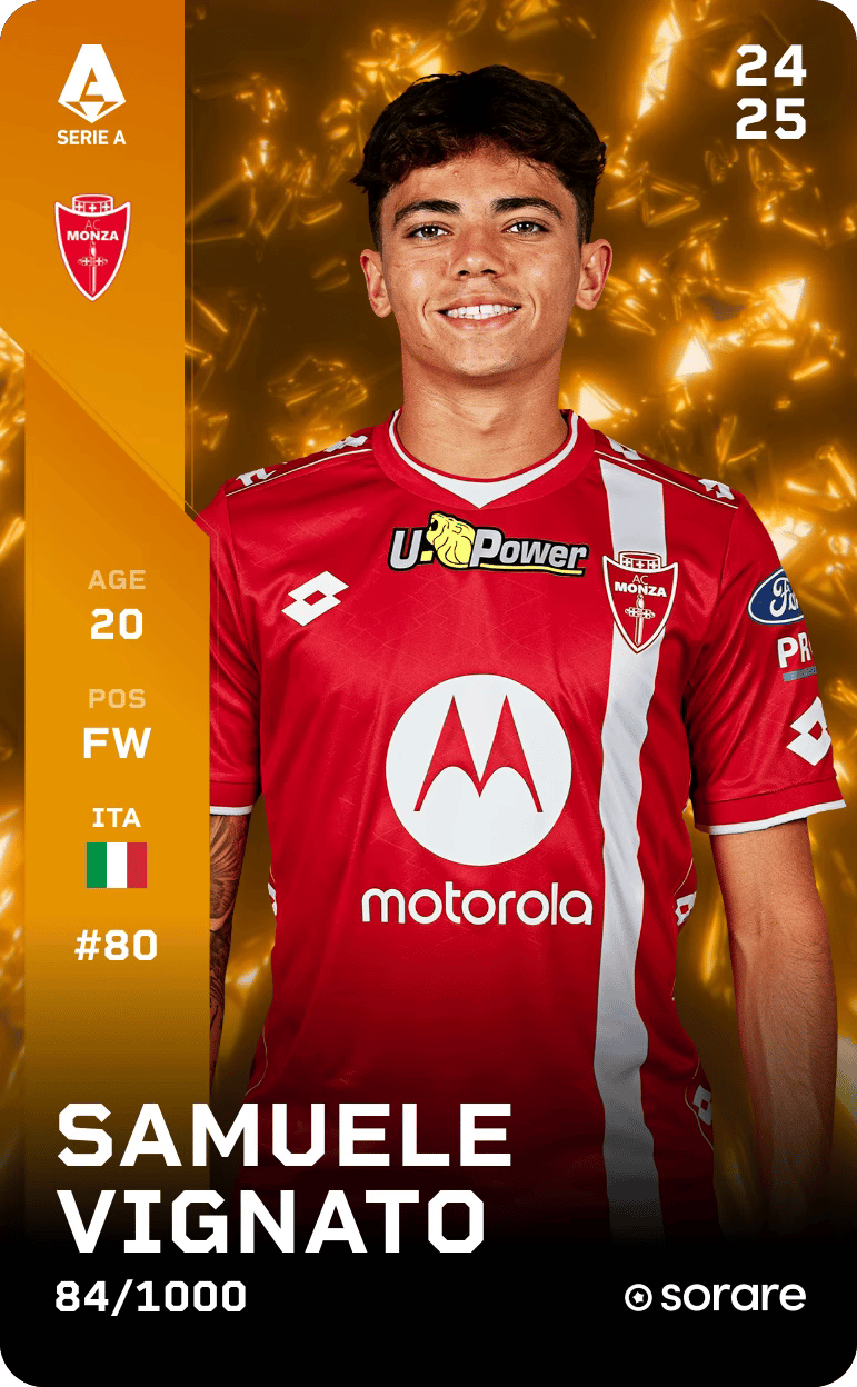 Samuele Vignato 2024-25 • Limited 84/1000