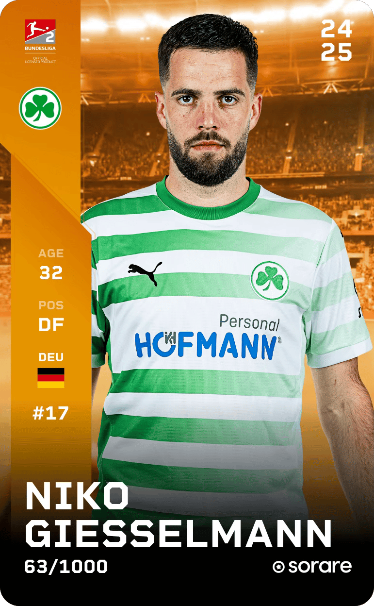 Niko Gießelmann 2024-25 • Limited 63/1000
