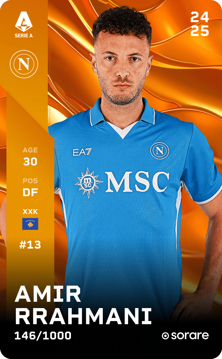 Amir Rrahmani 2024-25 • Limited 146/1000