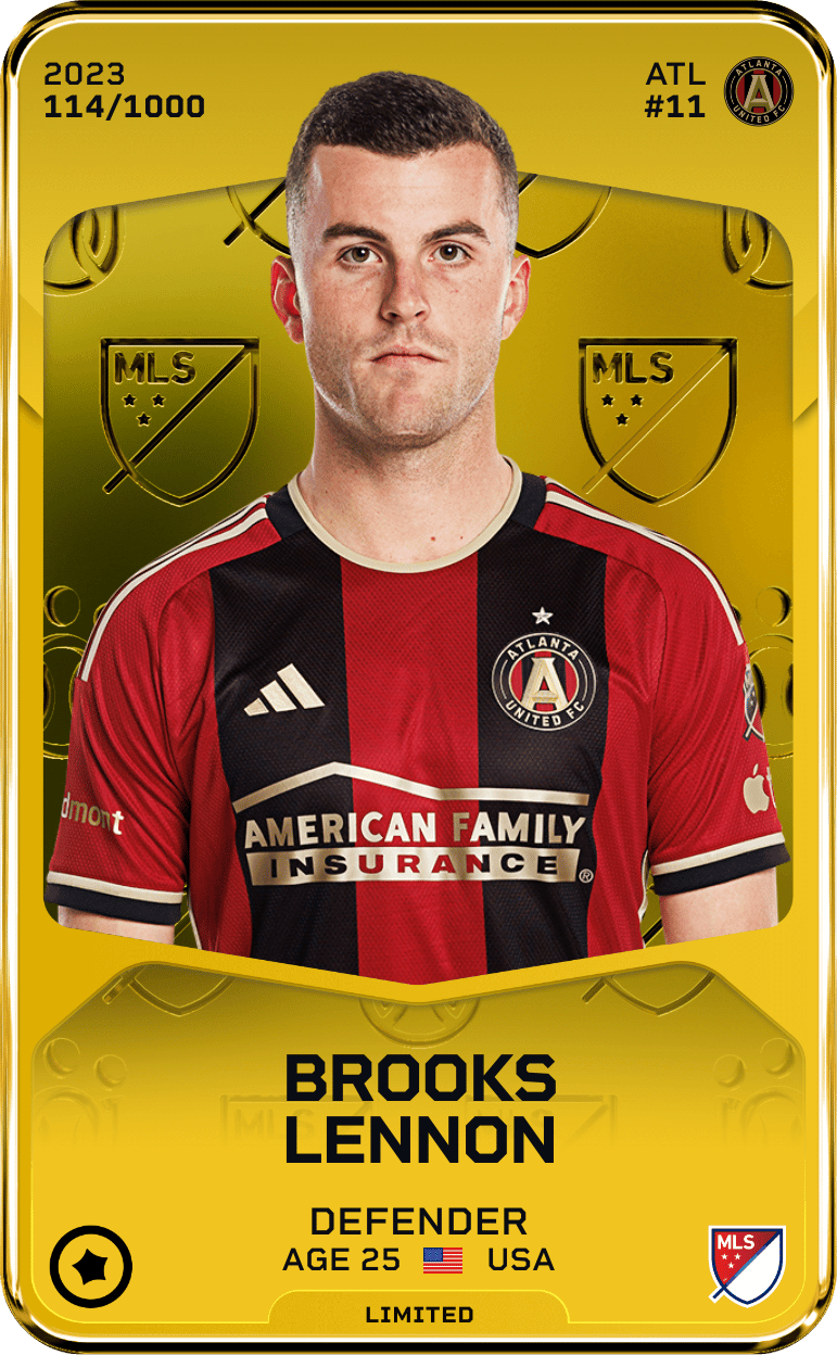 Brooks Lennon 2023-24 • Limited 114/1000