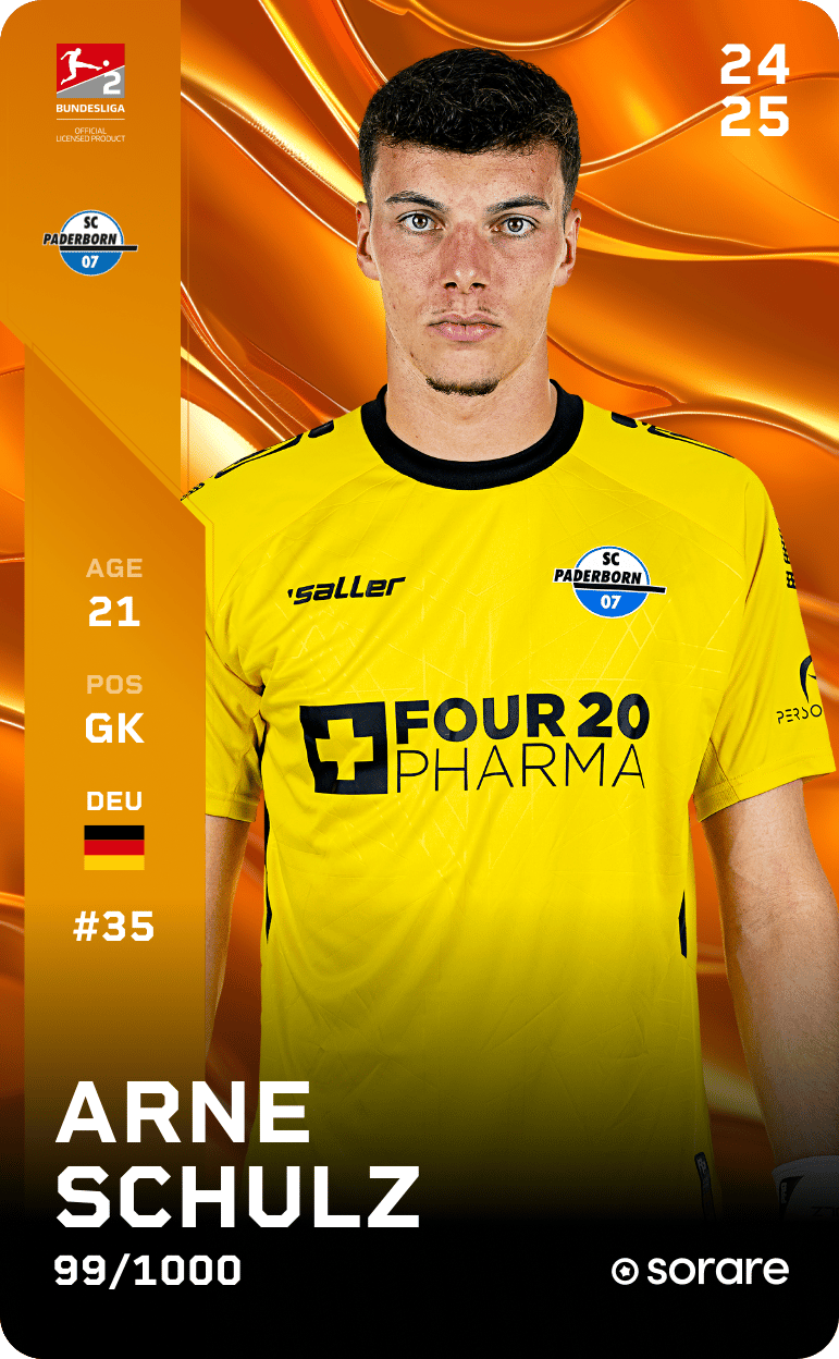 Arne Schulz 2024-25 • Limited 99/1000