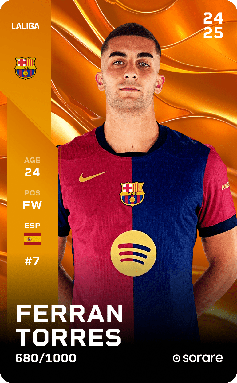 Ferran Torres 2024-25 • Limited 680/1000
