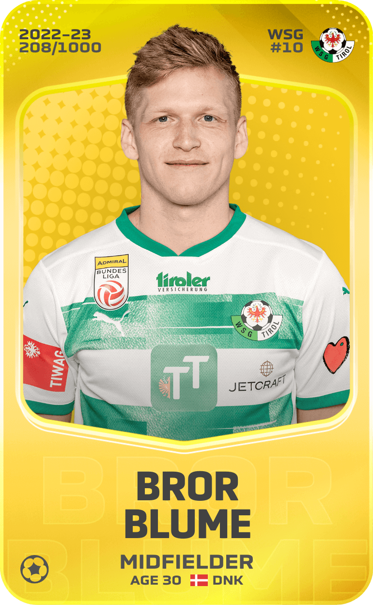 Bror Blume 2022-23 • Limited 208/1000