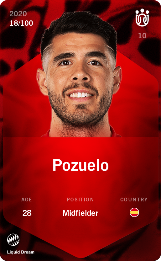 Sorare - Sorare Official - Pozuelo 2020-21 • Rare 18/100 - NFT # 40663494027682252105079830159222863167651081945522279710379741155072070265402