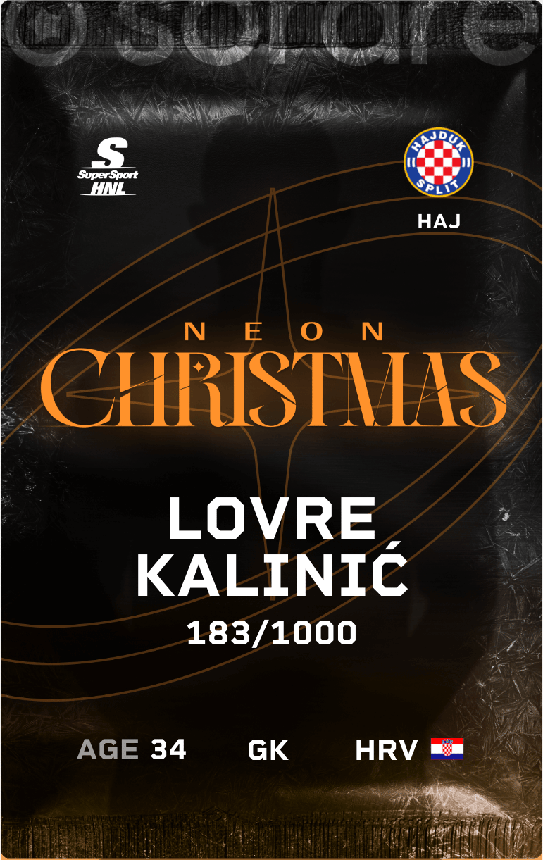 Lovre Kalinić 2024-25 • Limited 183/1000