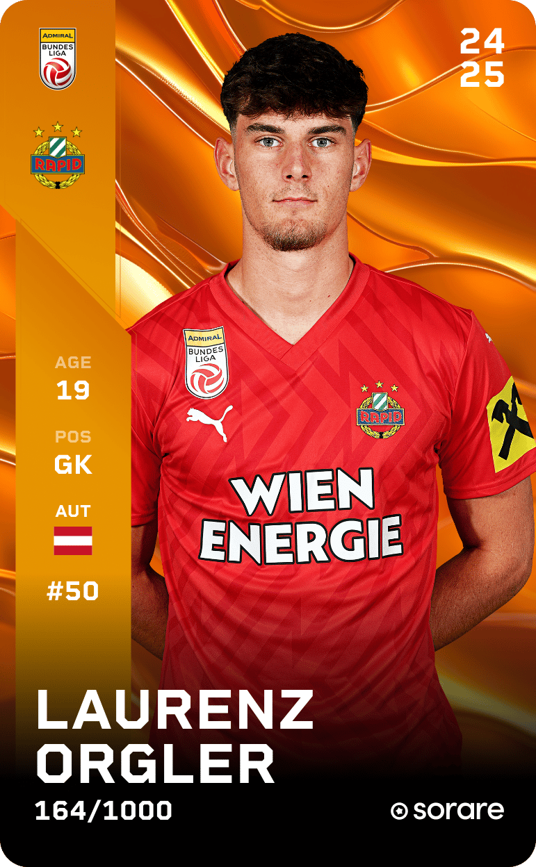 Laurenz Orgler 2024-25 • Limited 164/1000