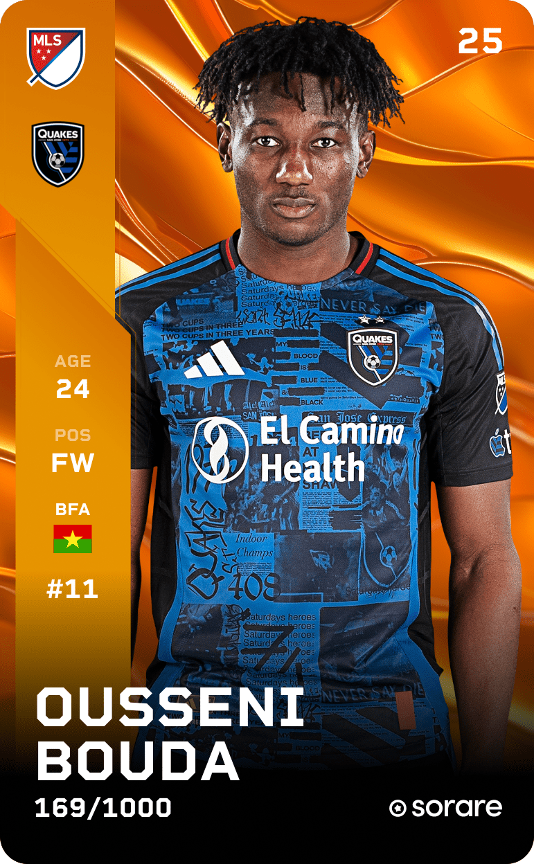 Ousseni Bouda 2025-26 • Limited 169/1000