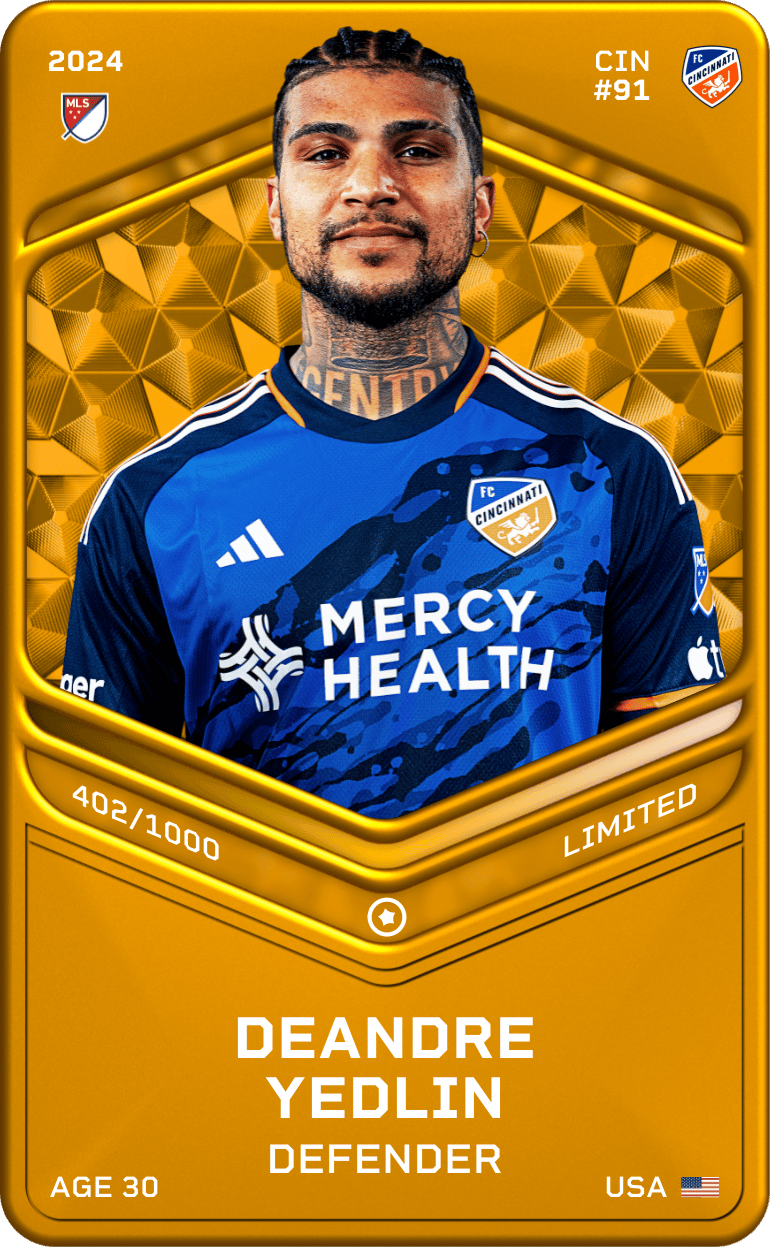 DeAndre Yedlin 2024-25 • Limited 402/1000