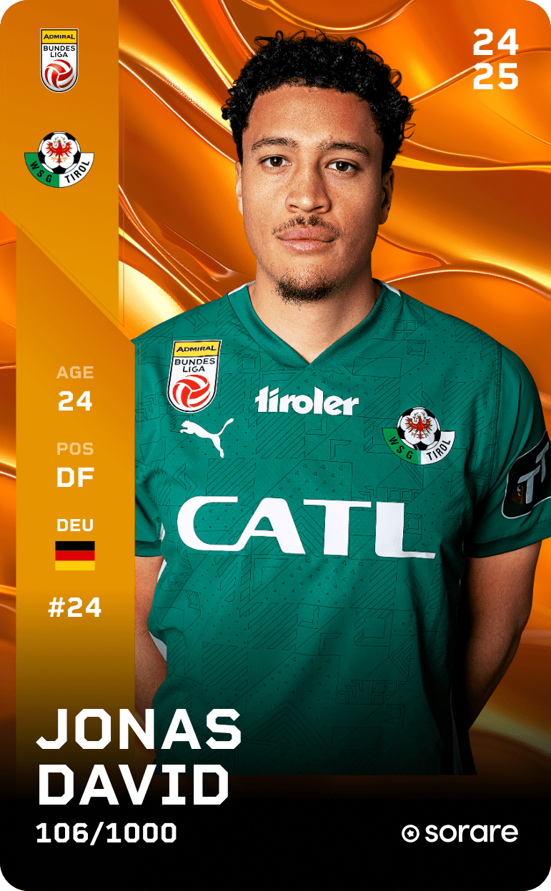 Jonas David 2024-25 • Limited 106/1000