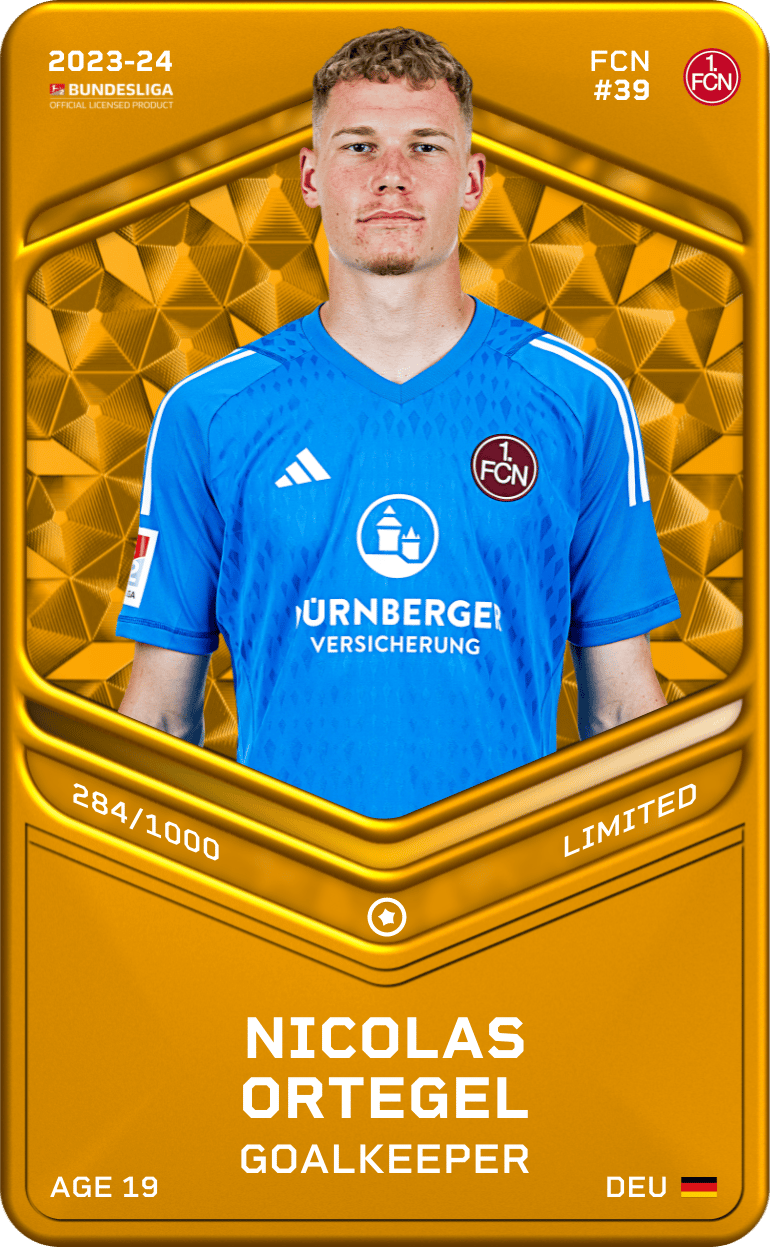 Nicolas Ortegel 2023-24 • Limited 284/1000