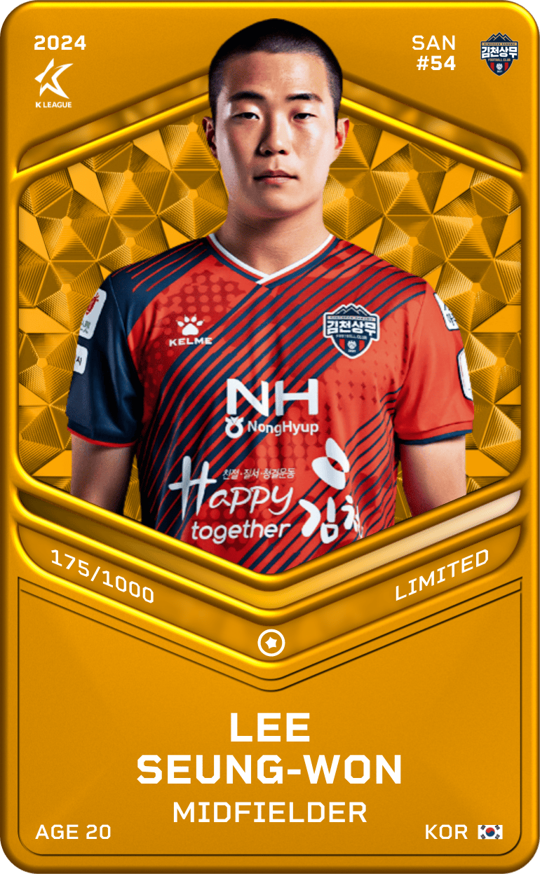 Lee Seung-Won 2024-25 • Limited 175/1000