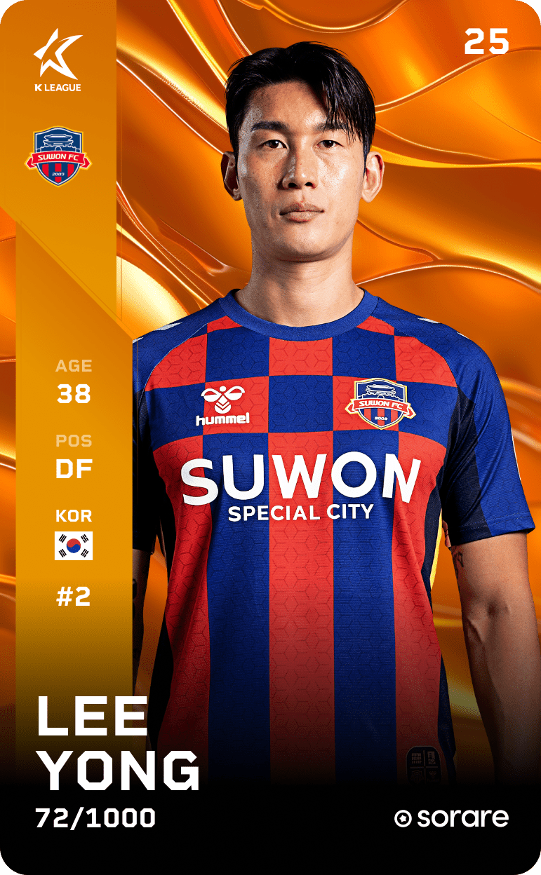 Lee Yong 2025-26 • Limited 72/1000