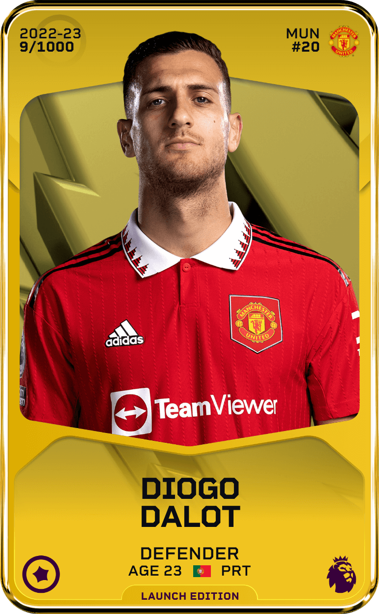 Diogo Dalot 2022-23 • Limited 9/1000