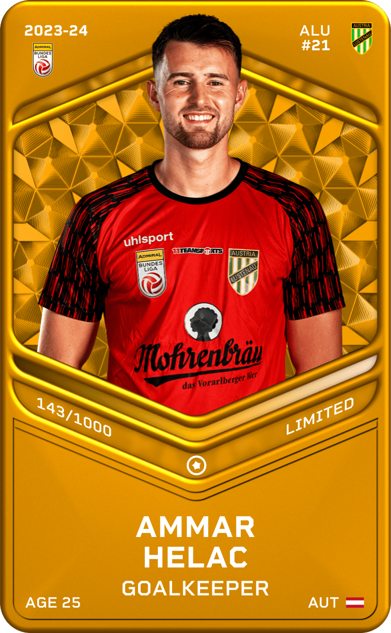 Ammar Helac 2023-24 • Limited 143/1000