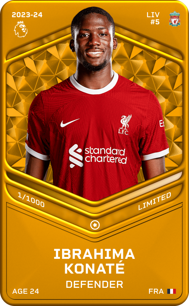 Ibrahima Konaté 2023-24 • Limited 1/1000
