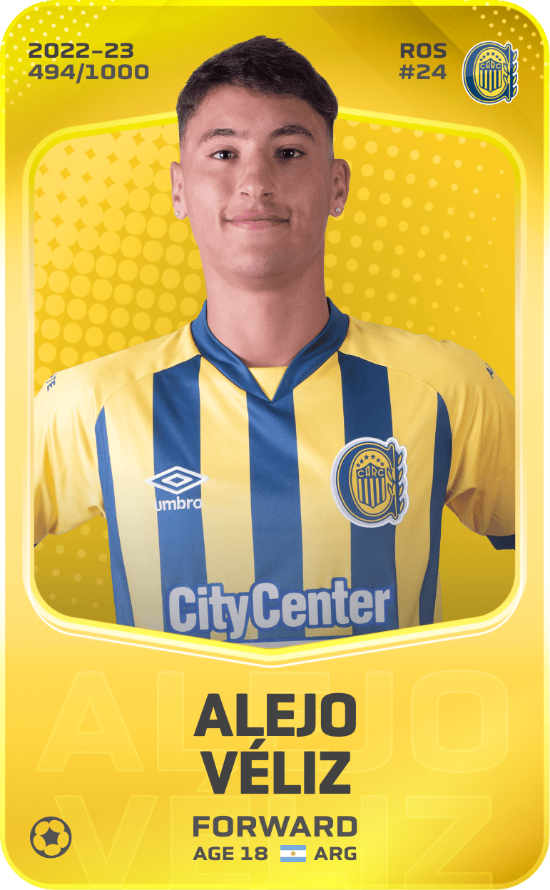 Alejo Véliz 2022-23 • Limited 494/1000