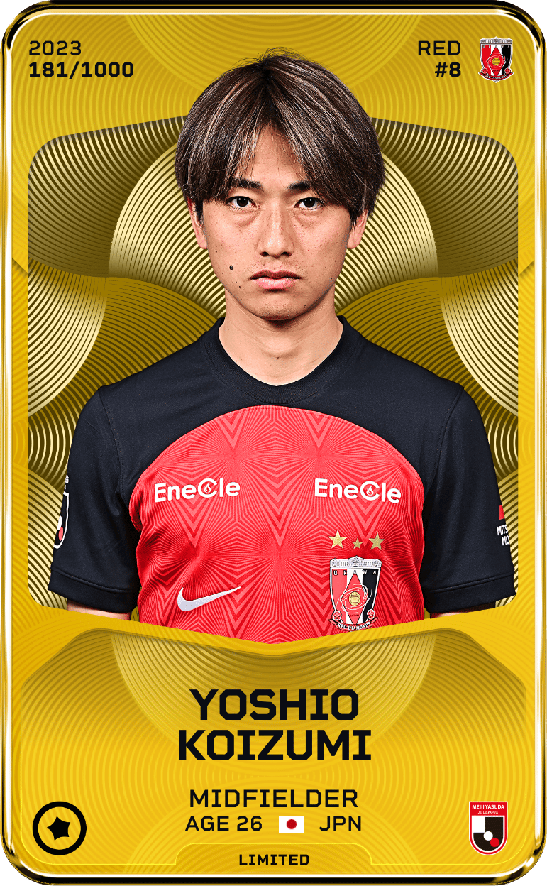Yoshio Koizumi 2023-24 • Limited 181/1000