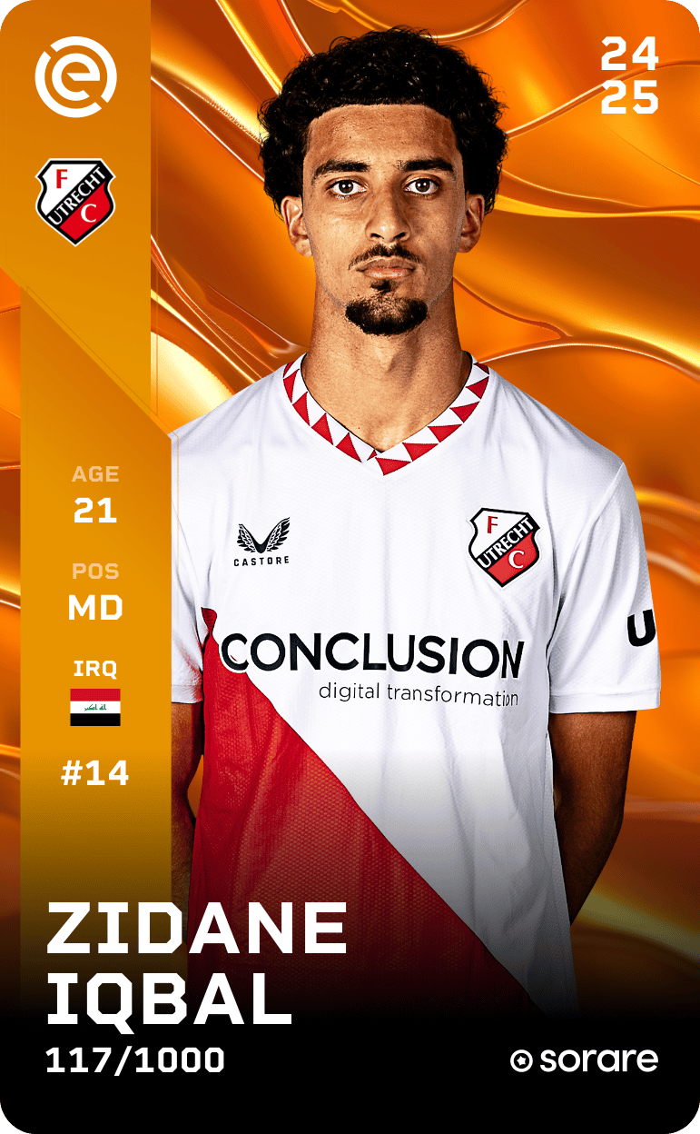 Zidane Iqbal 2024-25 • Limited 117/1000