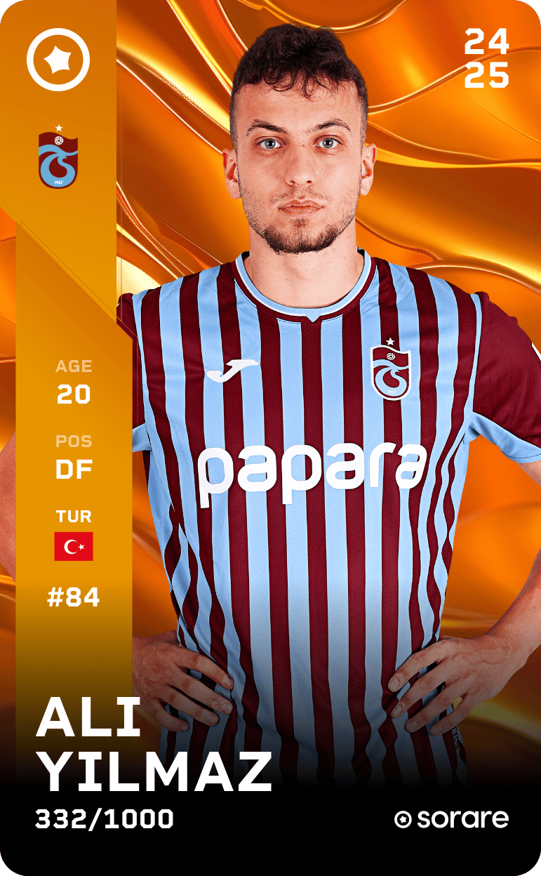 Ali Yılmaz 2024-25 • Limited 332/1000