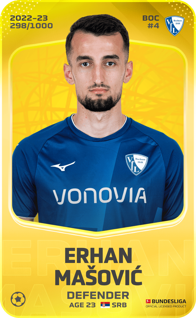 Erhan Mašović 2022-23 • Limited 298/1000