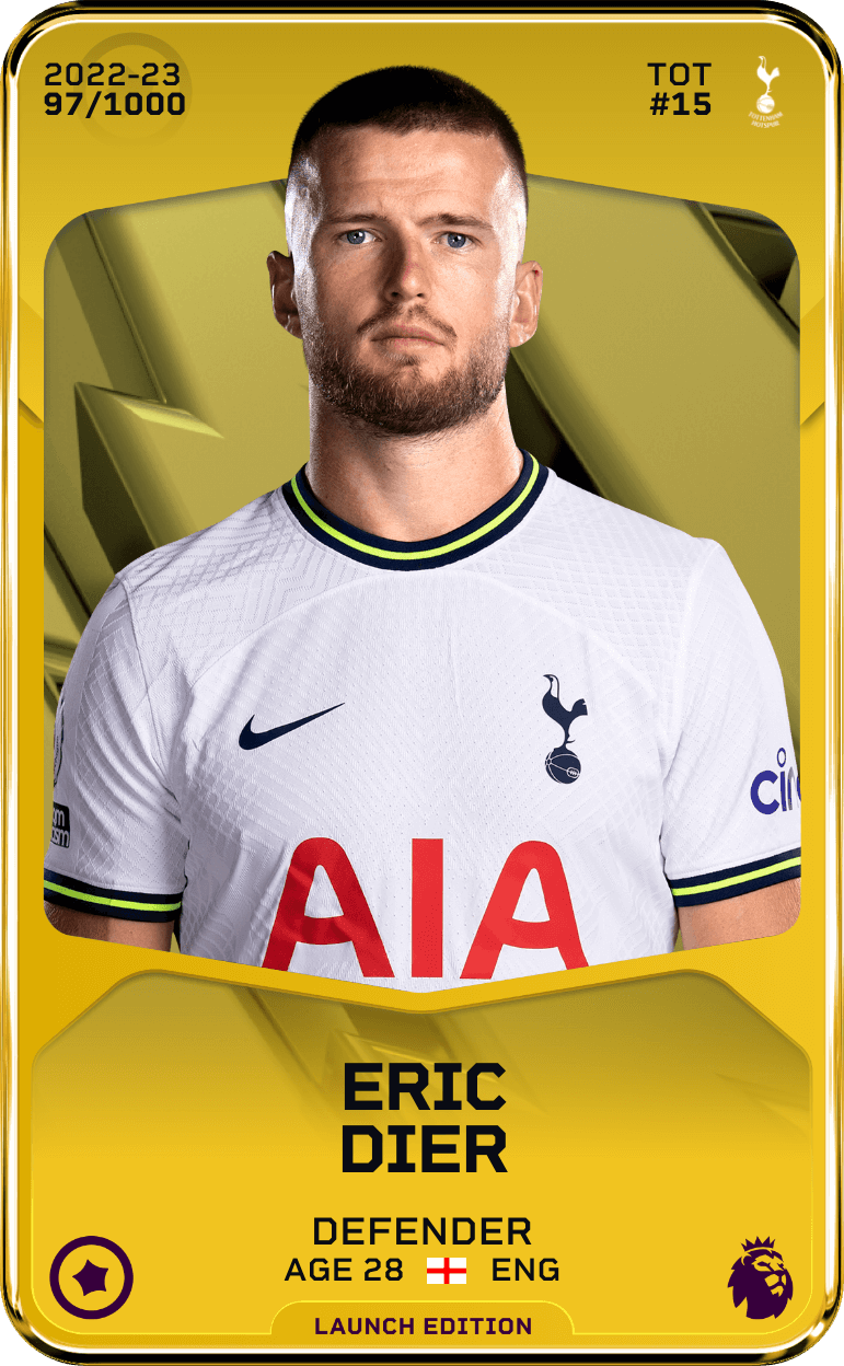 Eric Dier 2022-23 • Limited 97/1000