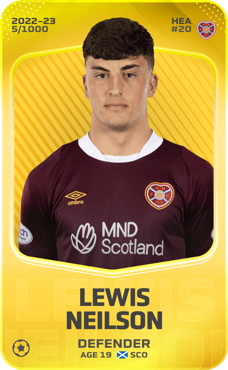 Lewis Neilson 2022-23 • Limited 5/1000