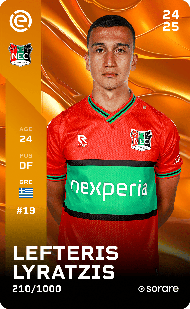 Lefteris Lyratzis 2024-25 • Limited 210/1000