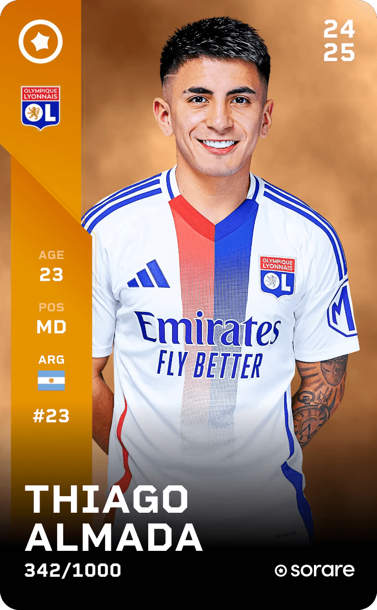 Thiago Almada 2024-25 • Limited 342/1000