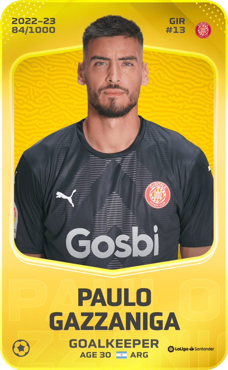 Paulo Gazzaniga 2022-23 • Limited 84/1000