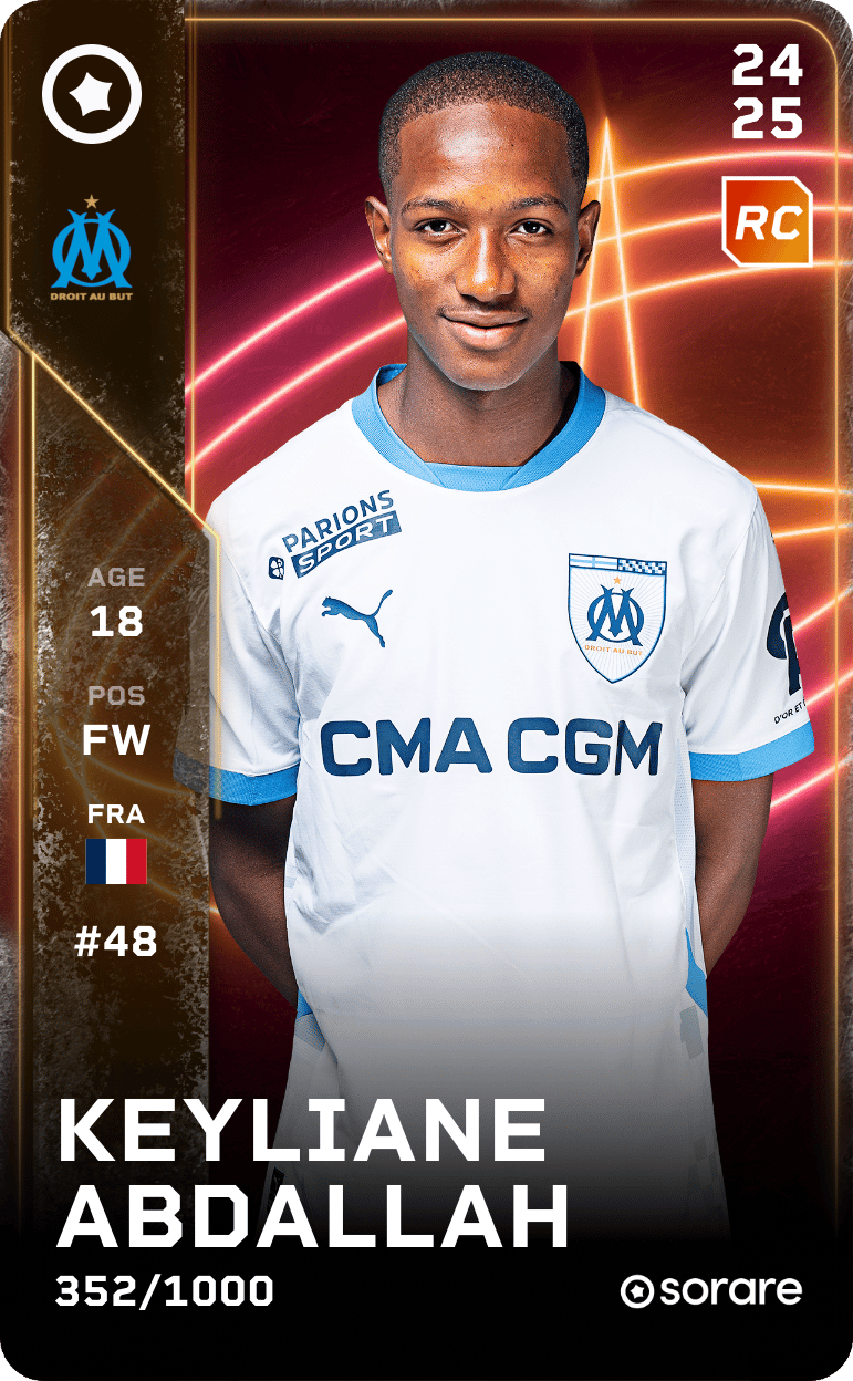 Keyliane Abdallah 2024-25 • Limited 352/1000