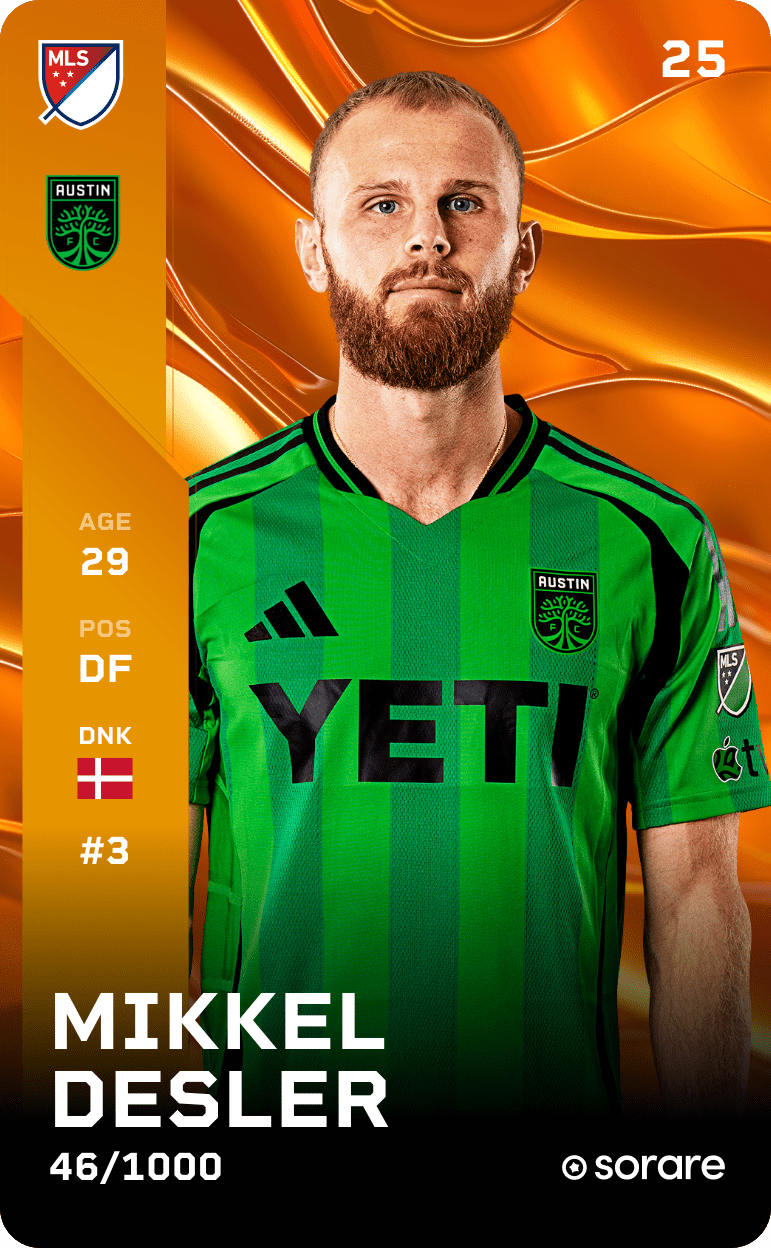 Mikkel Desler 2025-26 • Limited 46/1000
