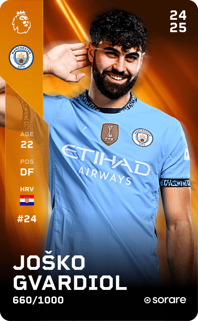 Joško Gvardiol 2024-25 • Limited 660/1000
