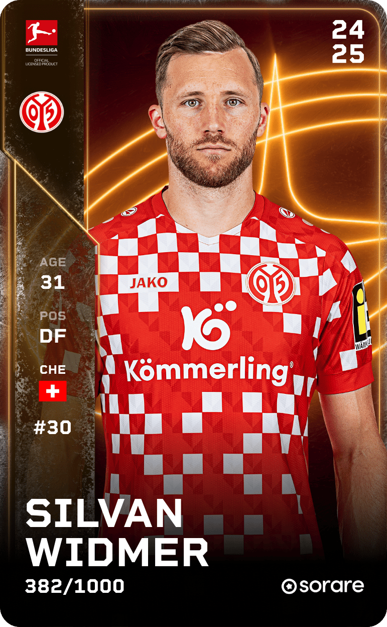 Silvan Widmer 2024-25 • Limited 382/1000