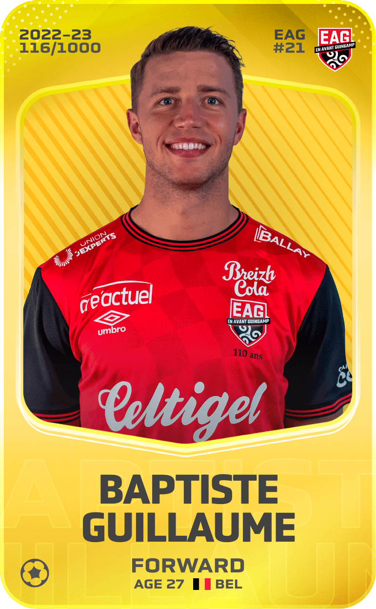 Baptiste Guillaume 2022-23 • Limited 116/1000