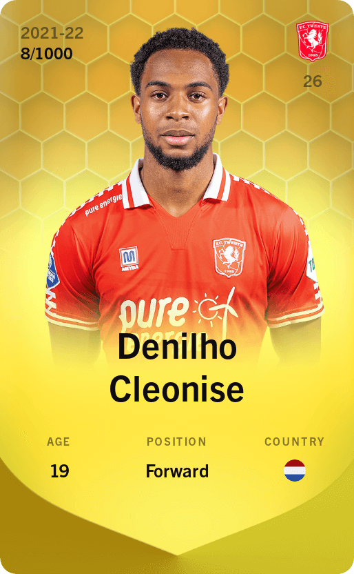 Denilho Cleonise 2021-22 • Limited 8/1000