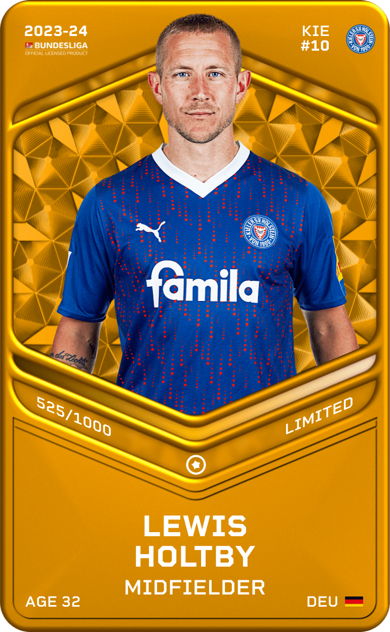 Lewis Holtby 2023-24 • Limited 525/1000