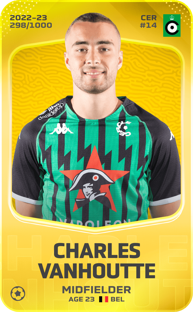 Charles Vanhoutte 2022-23 • Limited 298/1000