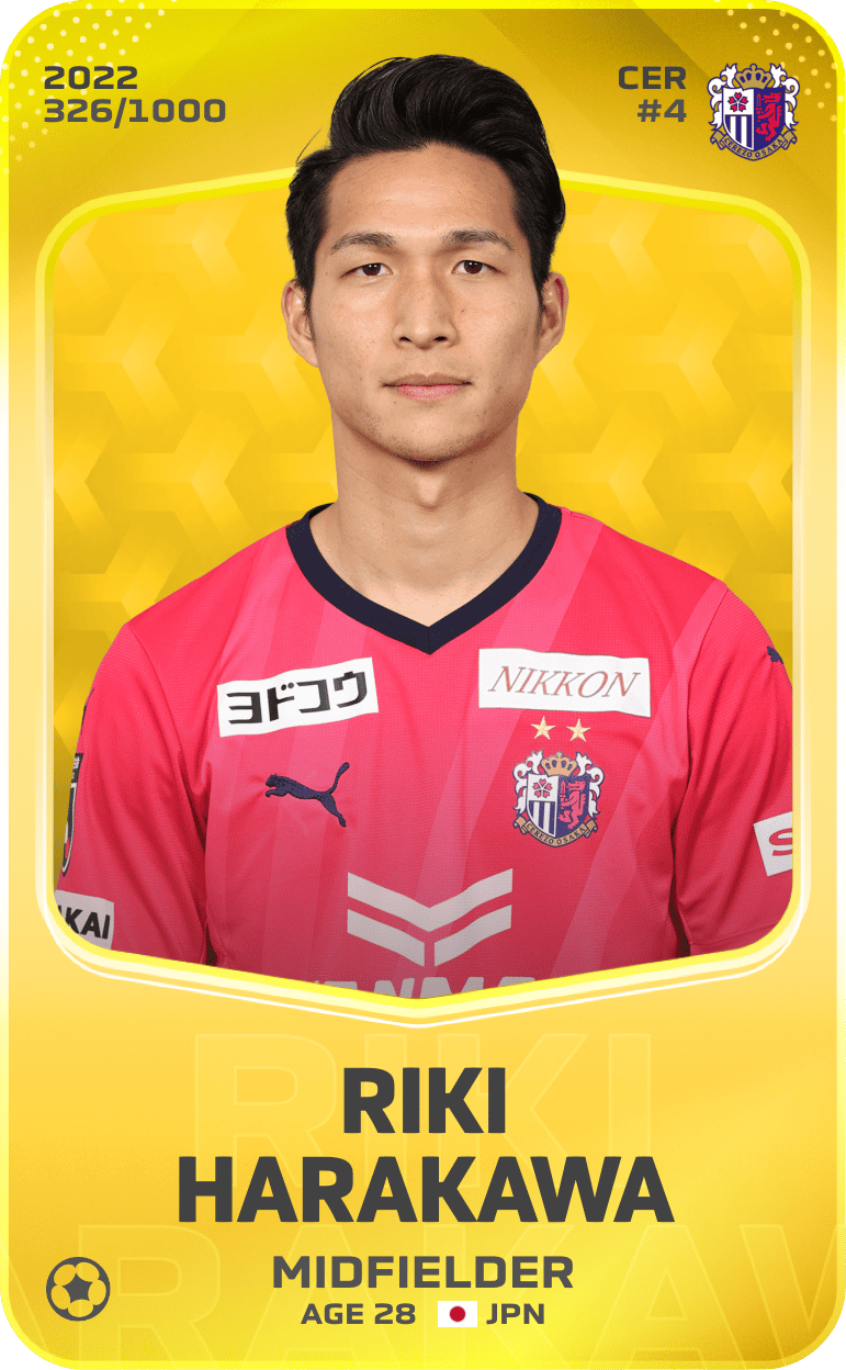 Riki Harakawa 2022-23 • Limited 326/1000