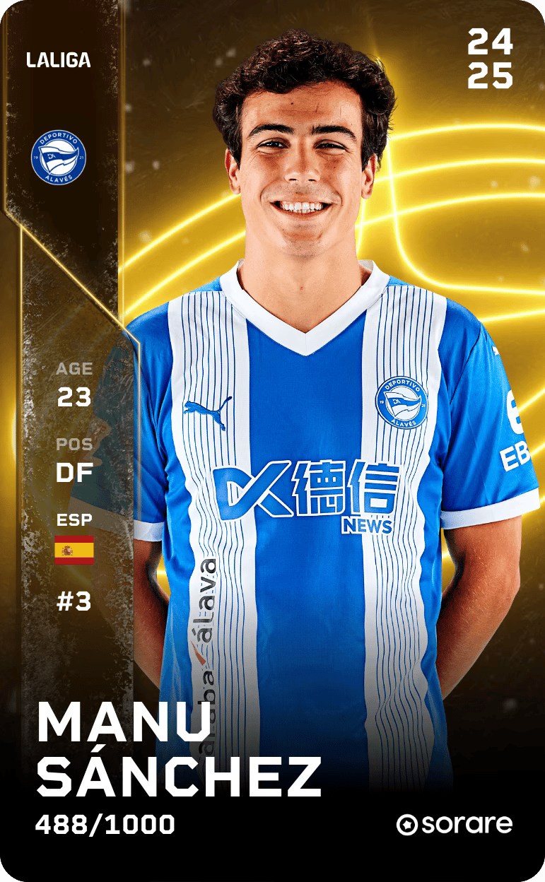 Manu Sánchez 2024-25 • Limited 488/1000