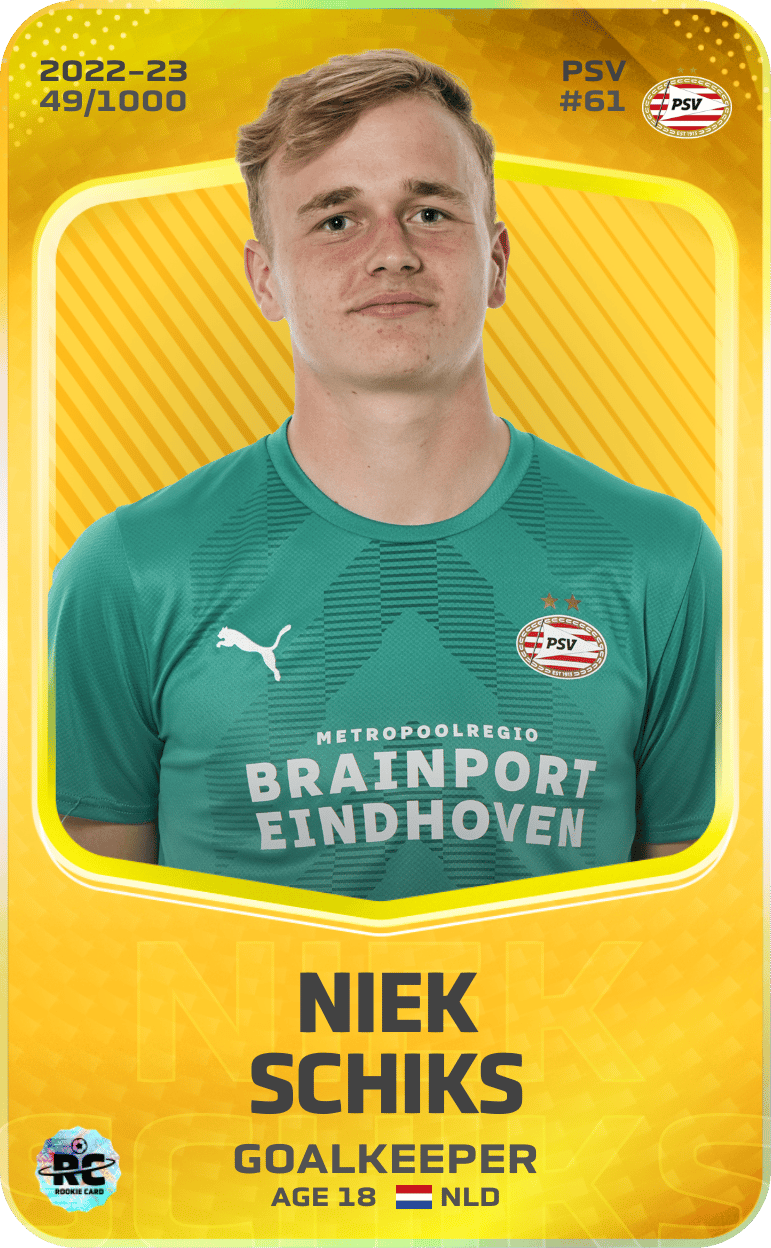 Niek Schiks 2022-23 • Limited 49/1000