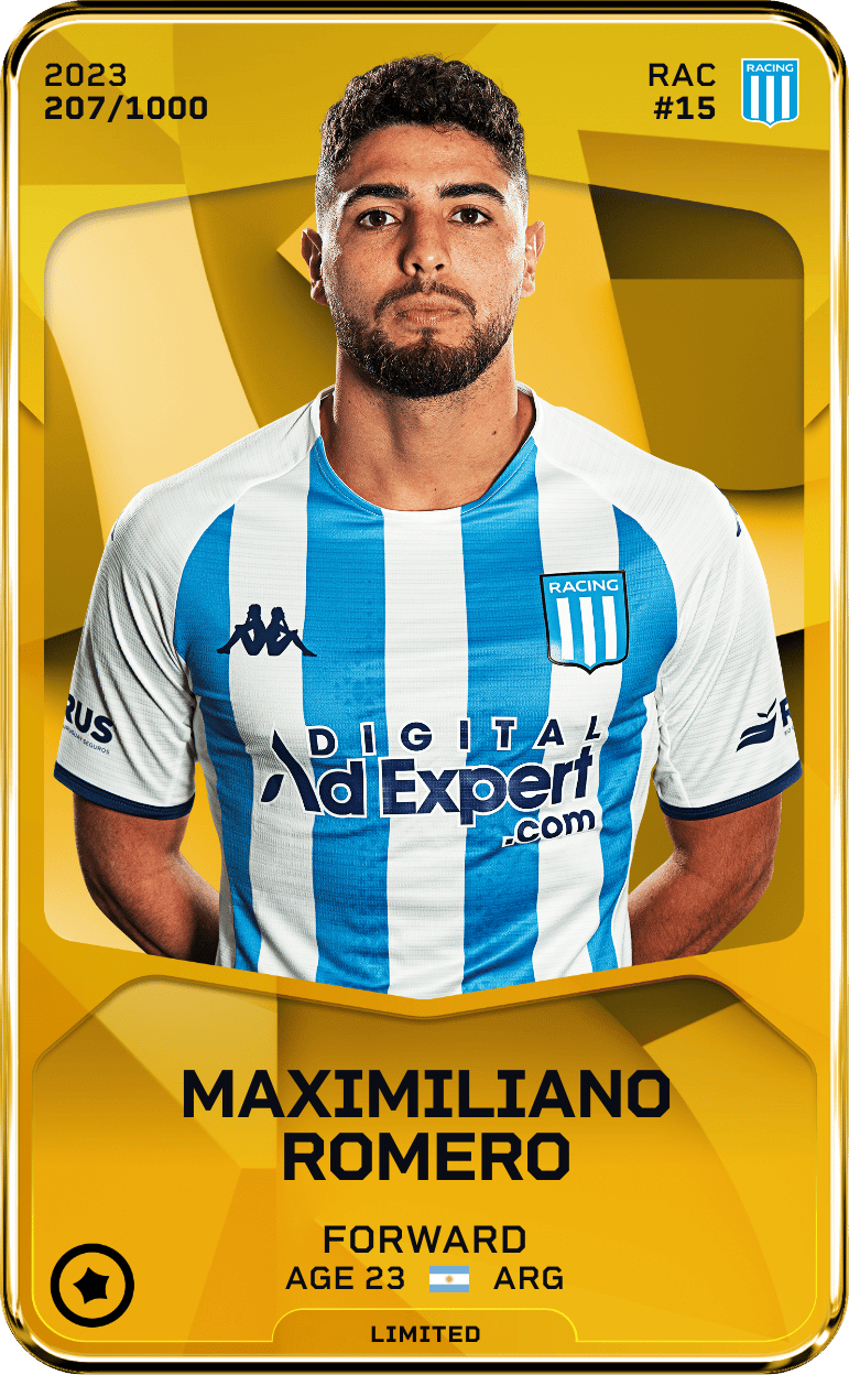 Maximiliano Romero 2023-24 • Limited 207/1000